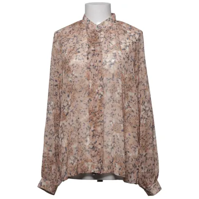 Bluse (Beige, Mehrfarbig) von The Shirt Factory Recyceltes Polyester