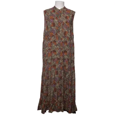 Maxikjole (Sort, Flerfarvet) fra Milk Copenhagen Viscose