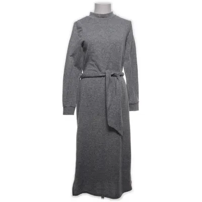 Maxikjole (Grå) fra Happy Holly Elastan, Polyester, Viscose