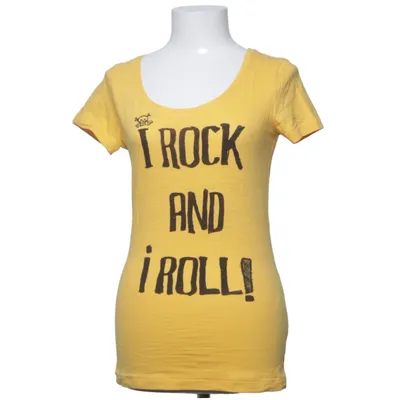 T-shirt (Gul) fra Blend Collection Bomuld