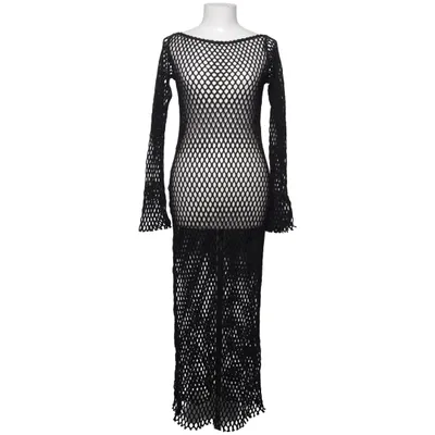 Strandklänning (Svart) från Weekday Elastan, Bomull