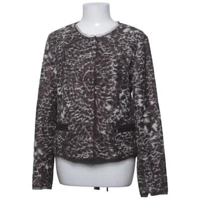 Veste (Marron, Blanc) de Public Acétate, Acrylique, Polyamide, Polyester, Polyuréthane, Laine