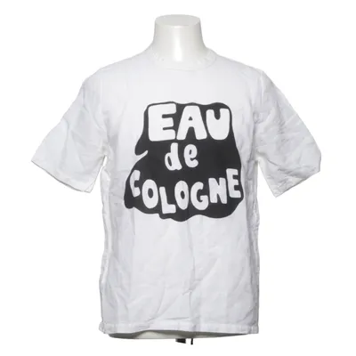 T-shirt (Hvid, Sort) fra Our Legacy Bomuld, Linned