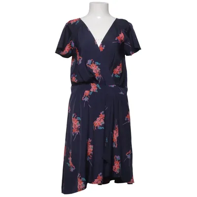 Slå-om-kjole (Blå, Flerfarvet) fra Collective Concepts Polyester