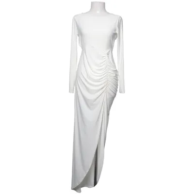 Maxi jurk (Wit) van Femme Luxe