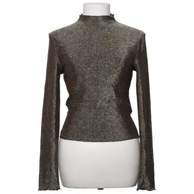 Top (Sort, Flerfarvet, Guld) fra Fire & Glory Metallfiber, Polyamid