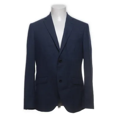 Blazer (Blue) from Riley Polyester, Viscose, Wool