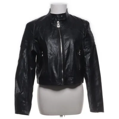 Jacka (Svart) från Bershka Polyester, Polyuretan