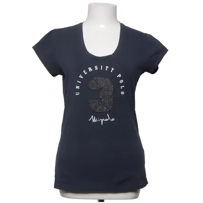 T-shirt (Blå) från HV Polo Bomull, Elastan