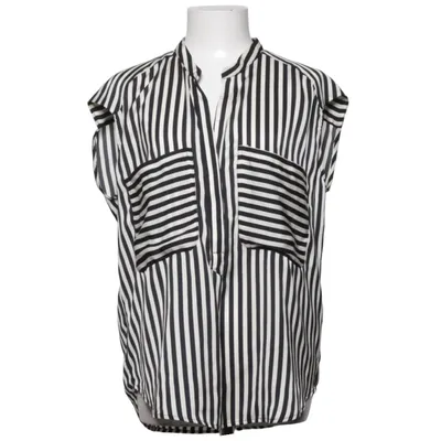 Top (Black, White) from Zara Trafaluc Polyester