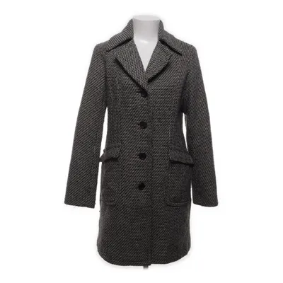 Frakke (Sort, Hvid) fra Friendtex Polyester, Uld