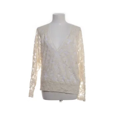 Blus (Beige, Vit) från RAVN Nylon