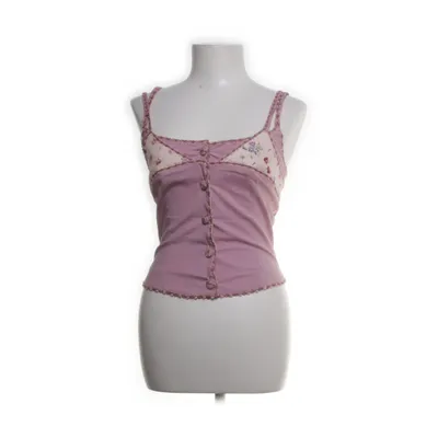 Tanktop (Roze, Meerkleurig) van Montecarlo Katoen, Polyester, Elastaan