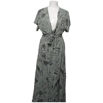 Robe portefeuille (Vert, Bleu, Blanc) de Zauberstern Viscose