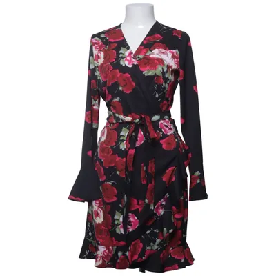 Wickelkleid (Schwarz, Rot, Mehrfarbig) von Daisy Grace Polyester