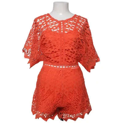 Buksedragt (Orange) fra Vera & Lucy Polyester