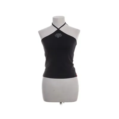 Halter neck top (Black) from XX by Mexx Cotton, Elastane