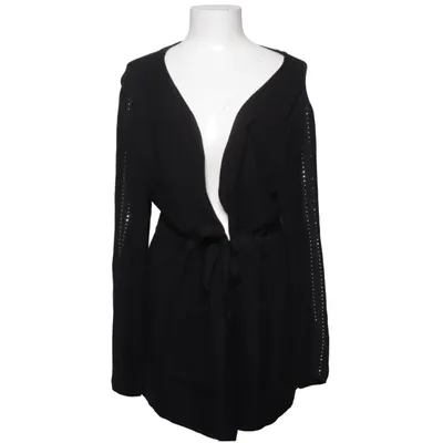 Cardigan cache-cœur (Noir) de Creation L