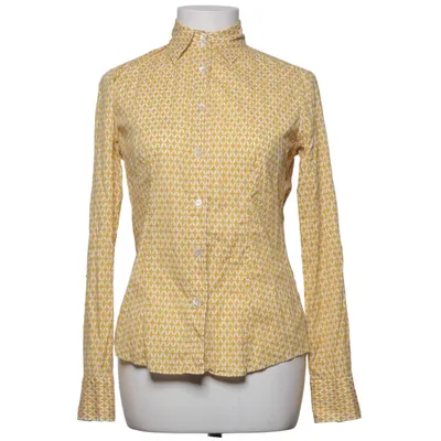 Shirt (Yellow, White) from Caliban Cotton, Elastane