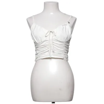 Crop top (Flirty Tie Top) från NLY Trend Bomull, Elastan