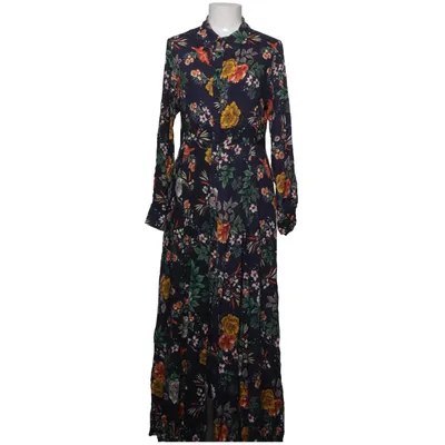 Shirt dress (Blue, Multicolored) from Menglu Viscose