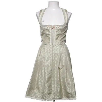 Dirndl (Green, Beige) from Krüger Madl Cotton, Elastane, Polyester