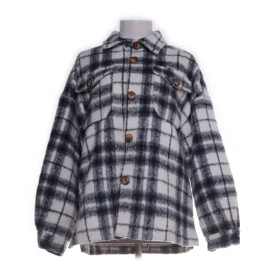 Överskjorta (Svart, Vit) från Gina Akryl, Elastan, Polyamid, Polyester, Viskos, Ull