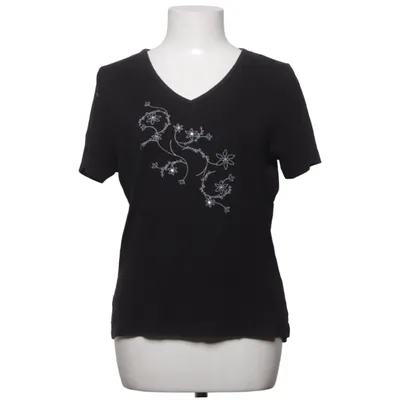 T-shirt (Noir) de La Boutique Coton, Viscose