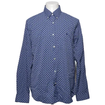 Skjorte (Blå, Hvid) fra Ralph Lauren Elastan, Polyamid