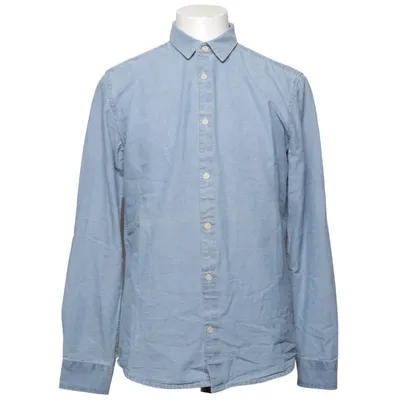 Denim shirt (Blue) from Only & Sons Cotton, Polyester