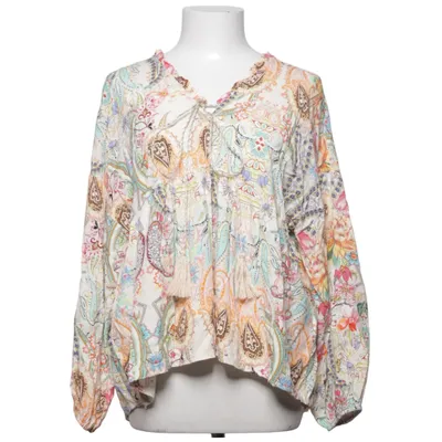 Sløjfebluse (Flerfarvet) fra Rough & Rose Viscose