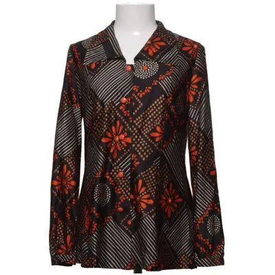 Blouse (Zwart, Oranje, Beige) van Ladam