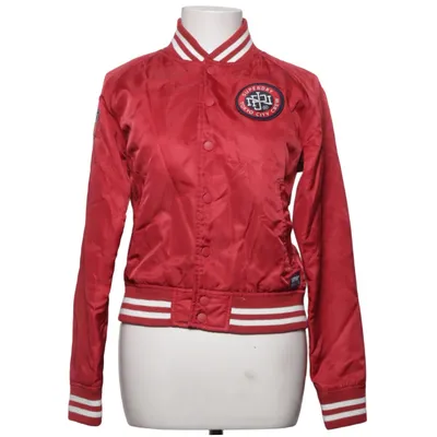 Collegejacka (Röd, Vit) från Superdry Polyamid, Polyester