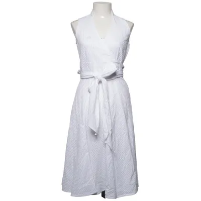 Jurk (Wit) van Zara Basic Katoen, Polyester