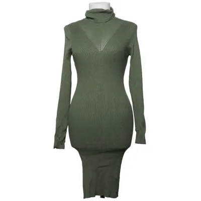 Jurk met col (MELT/8 RIB AJOUR COL DRESS) van Melting Stockholm Polyamide, Viscose