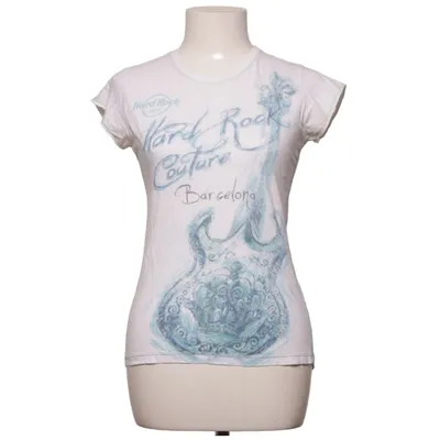 T-shirt (Blanc, Bleu) de Hard Rock Couture