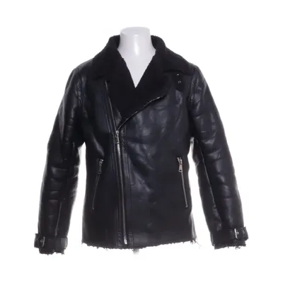 Bikerjakke (Sort) fra EIGHTYFIVE Polyester, Polyurethan