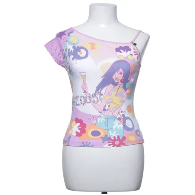 Top (Purple, Yellow, Multicolored) from New Woman Cotton