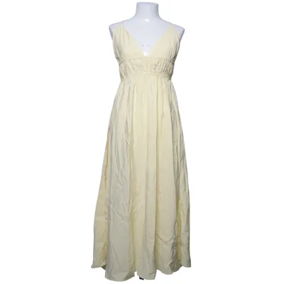 Maxi jurk (Geel) van Zara Polyester, Viscose