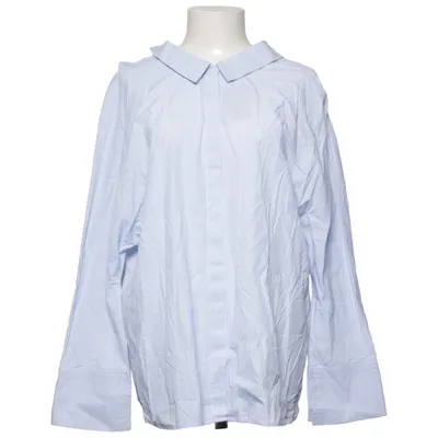 Shirt (Blue, White) from Zara Trafaluc Collection Cotton