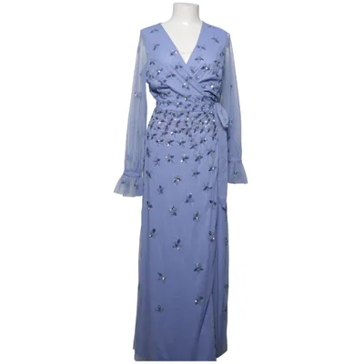 Avondjurk (Blauw) van Little Mistress Polyester
