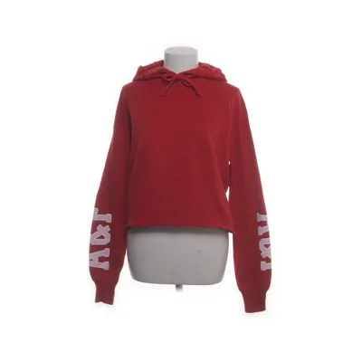 Hoodie (Red) from Abercrombie & Fitch Cotton, Polyester