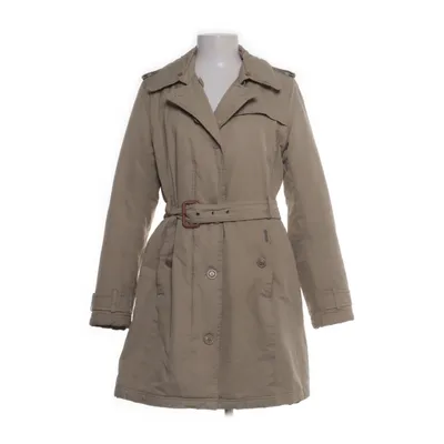 Manteau (Beige) de Woolrich Coton, Nylon, Polyester