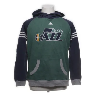 Huvtröja (Grön, Blå, Grå, Vit) från Adidas Bomull, Polyester