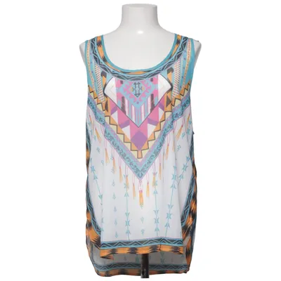 Tanktop (Wit, Meerkleurig) van Fancyqube Elastaan, Polyester