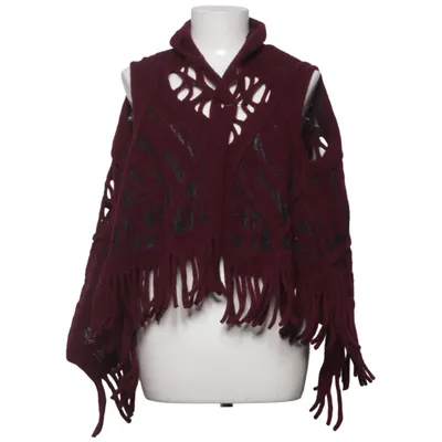 Poncho (Lila, Svart) från S&S by S.Zotova Akryl, Polyester, Ull