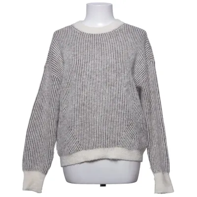 Trui (Bruin, Wit) van Pieces Acryl, Elastaan, Polyester, Wol