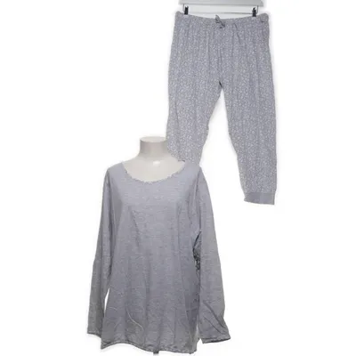 Pyjamas (Grå, Vit) från Bluemotion+ Bomull, Viskos