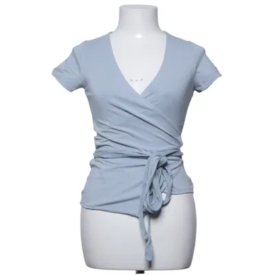 Slå-om top (Blå) fra Hunkydory Essentials Bomuld, Elastan