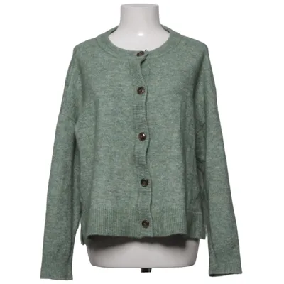 Cardigan (Groen) van Fransa Elastaan, Polyamide, Polyester, Wol